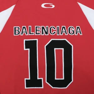 Balenciaga NBA Logo 10 Color Block T-Shirt Front Print