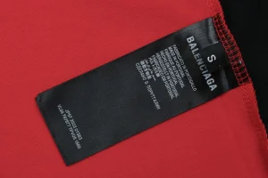 Balenciaga NBA Logo 10 Color Block T-Shirt Wash label