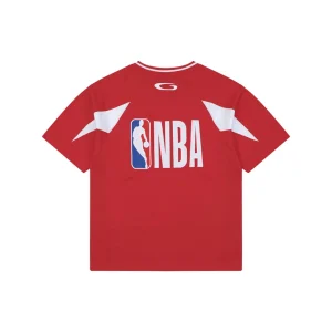 Balenciaga NBA Logo 10 Color Block T-Shirt Back view