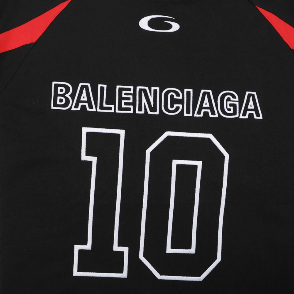 Balenciaga NBA No.10 Color Block T-Shirt Front view