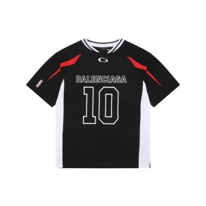 Balenciaga NBA No.10 Color Block T-Shirt Front view