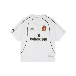 Balenciaga Paris 10 Football Jersey T-Shirt Front view
