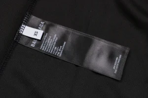 Balenciaga Paris 10 Football Jersey T-Shirt Black Wash label