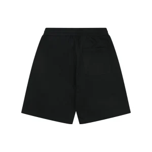 Balenciaga Paris Logo Cat Whisker Denim Shorts Back view
