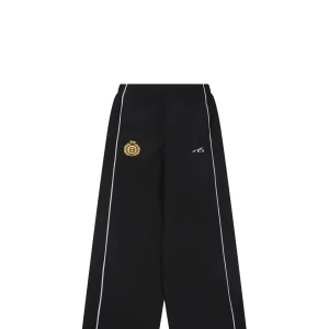 Balenciaga Reflective Trim Woven Wide-Leg Pants