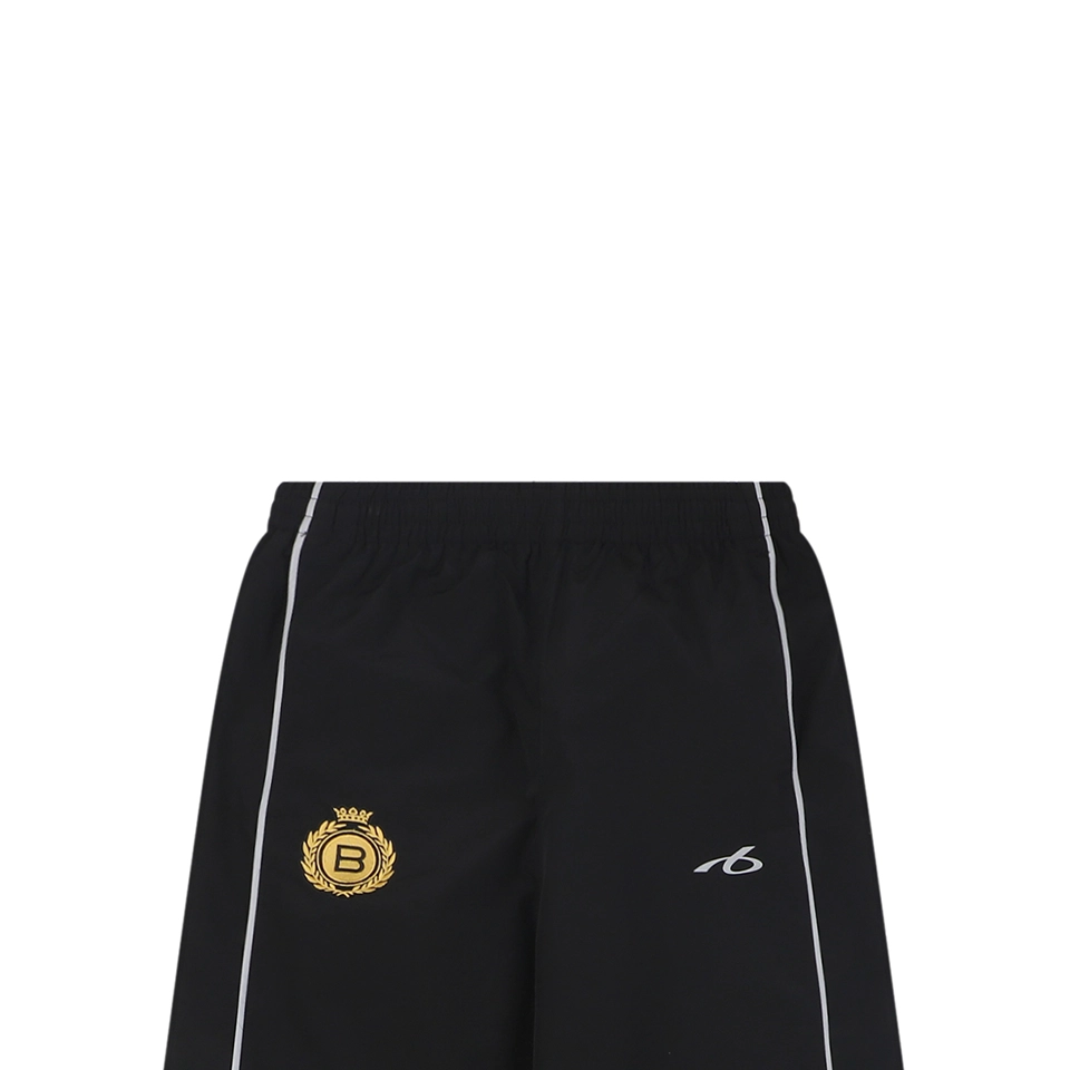 Balenciaga Reflective Trim Woven Wide-Leg Pants
