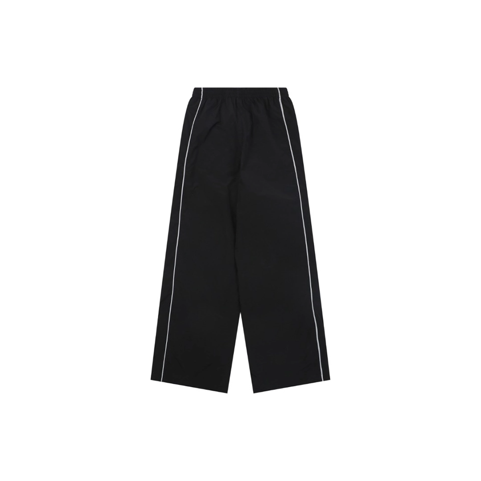 Balenciaga Reflective Trim Woven Wide-Leg Pants Back view