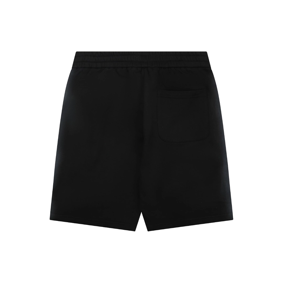 Balenciaga Side Logo Embroidered Sweat Shorts Back view