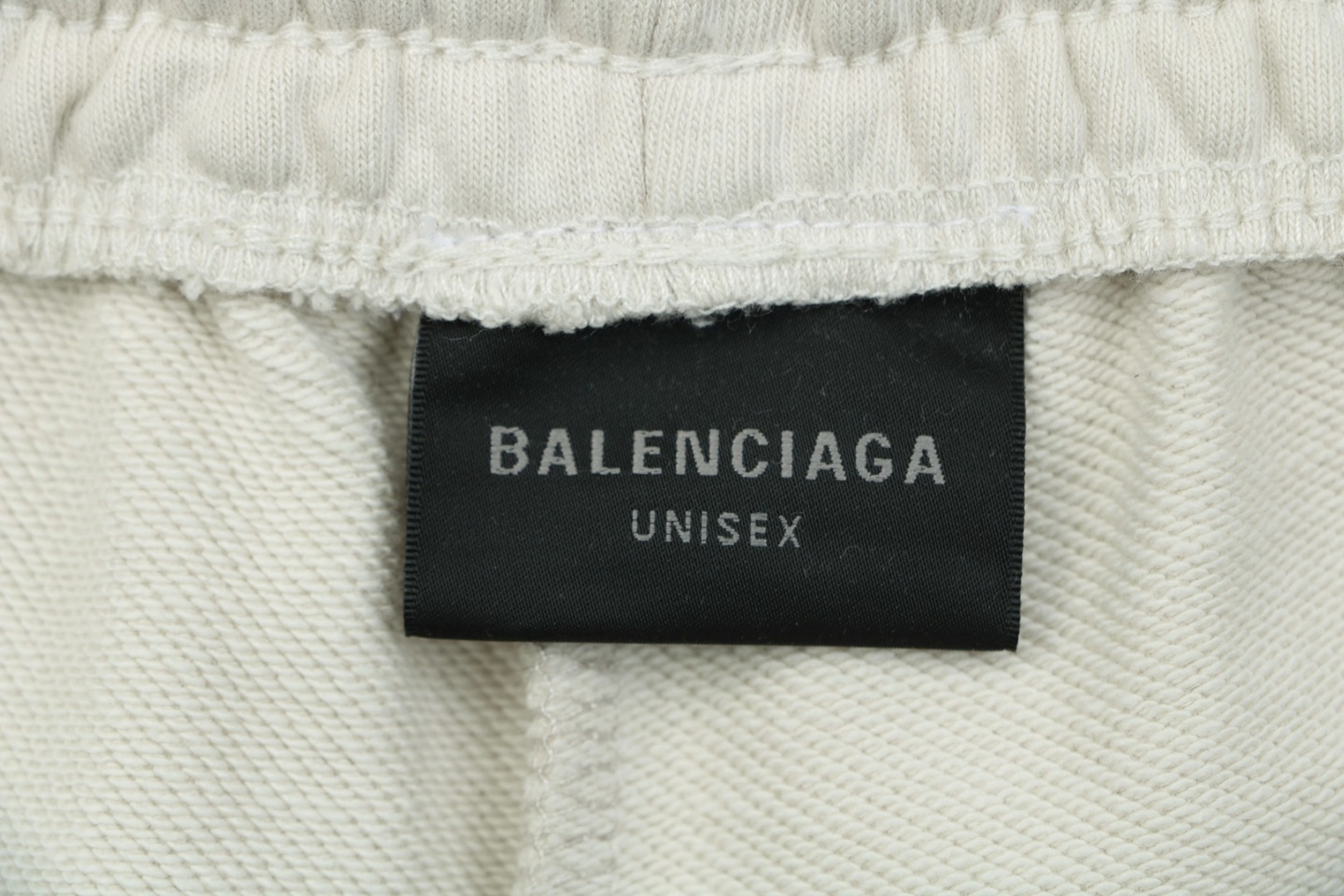Balenciaga Small Logo Embroidered Shorts White Brand