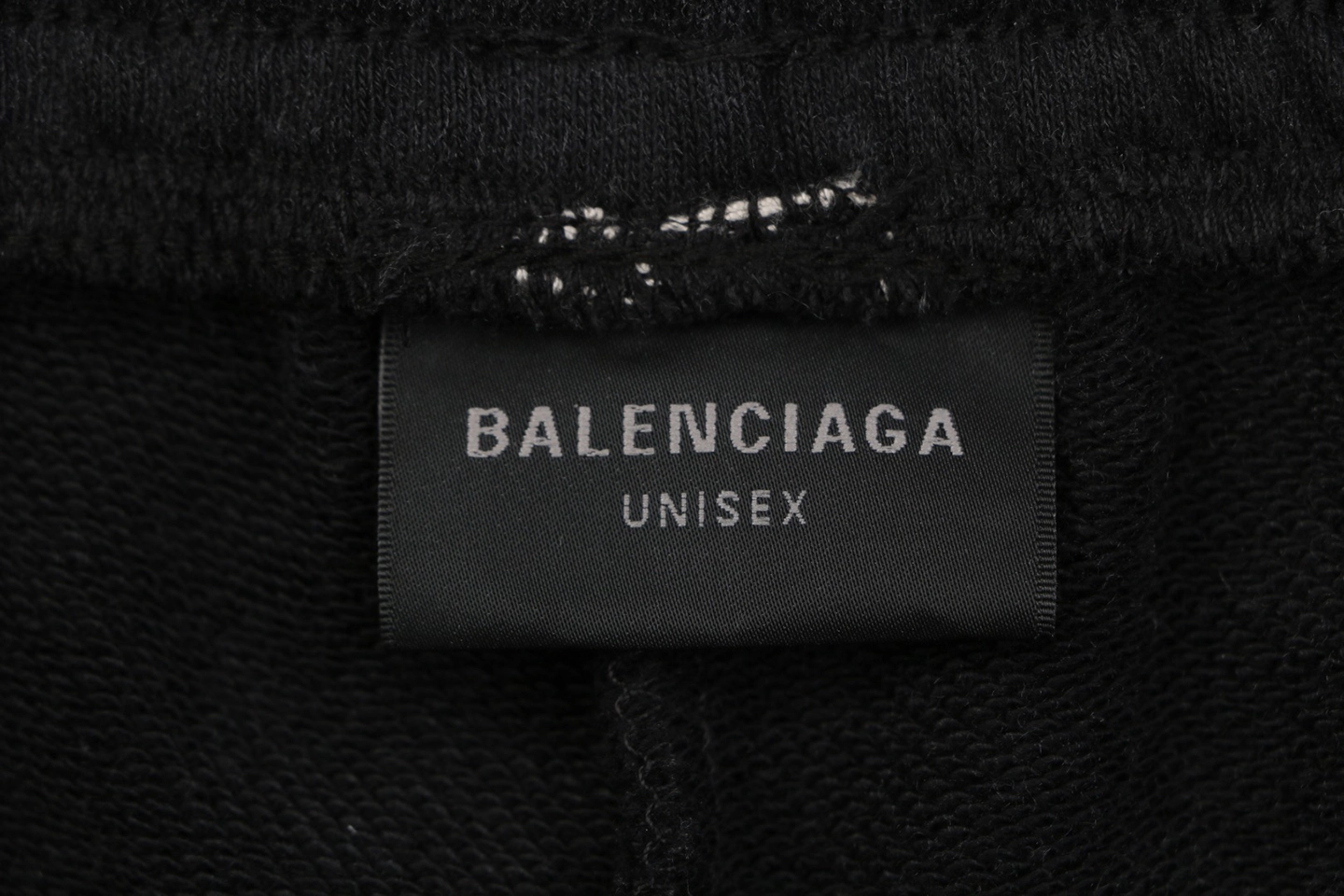 Balenciaga Small Logo Embroidered Shorts Brand label