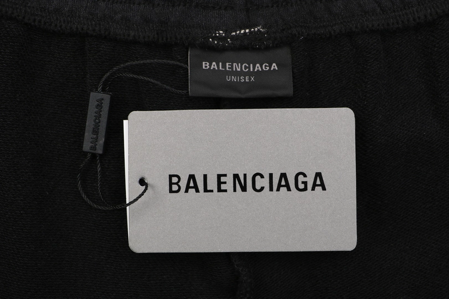 Balenciaga Small Logo Embroidered Shorts Brand label