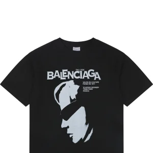Balenciaga Sunglasses Portrait Graphic T-Shirt
