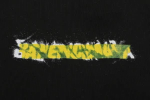 Balenciaga Tape Logo Sweat Shorts Front Print