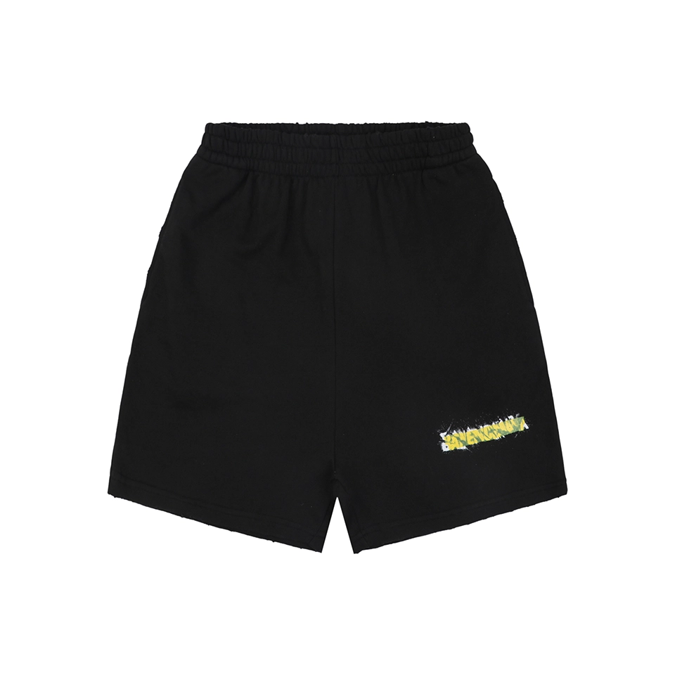 Balenciaga Tape Logo Sweat Shorts Front view