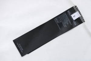 Balenciaga WFP Logo Print T-Shirt Wash label