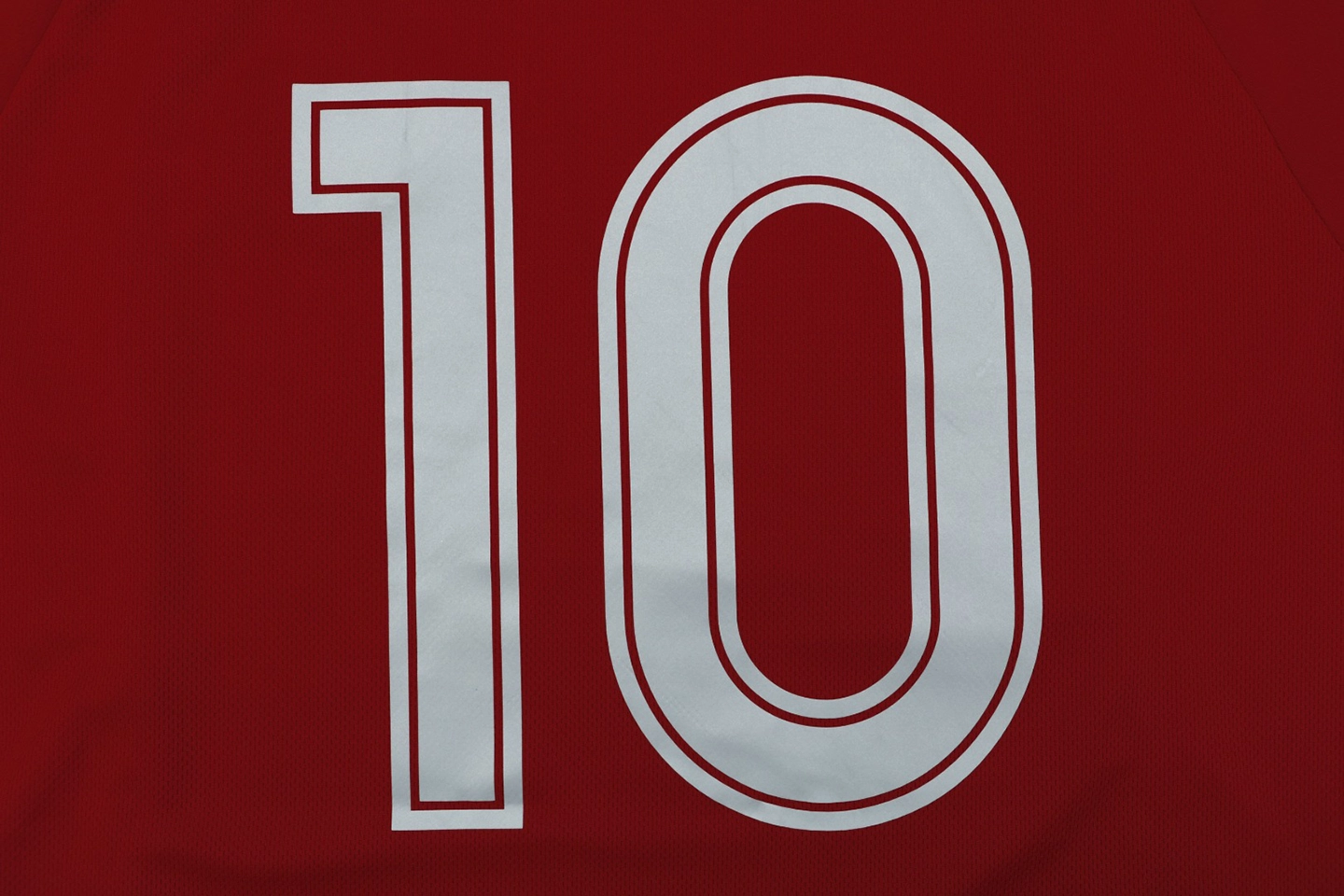 Balenciaga Wheat Crest Football Jersey T-Shirt Red Back Print