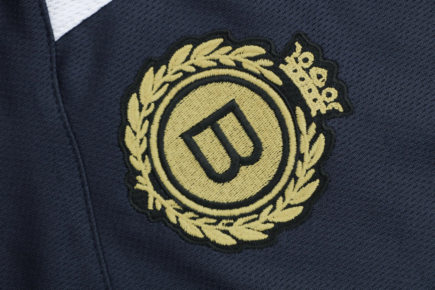Balenciaga Wheat Crest Football Shorts Navy Brand