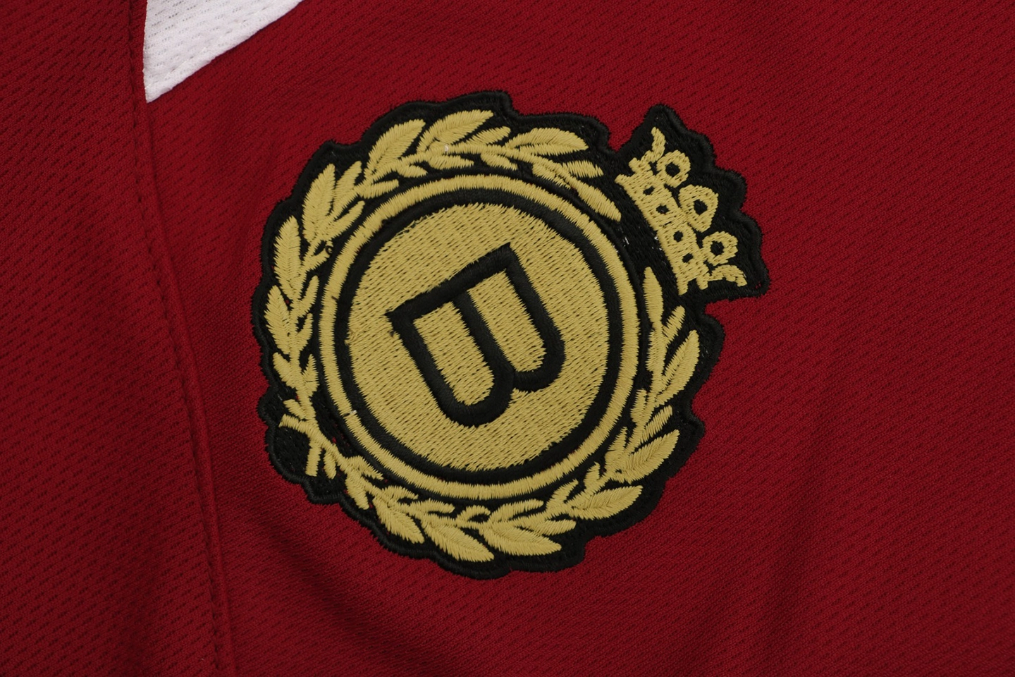 Balenciaga Wheat Crest Football Shorts Red Brand