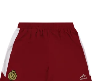 Balenciaga Wheat Crest Football Shorts Red