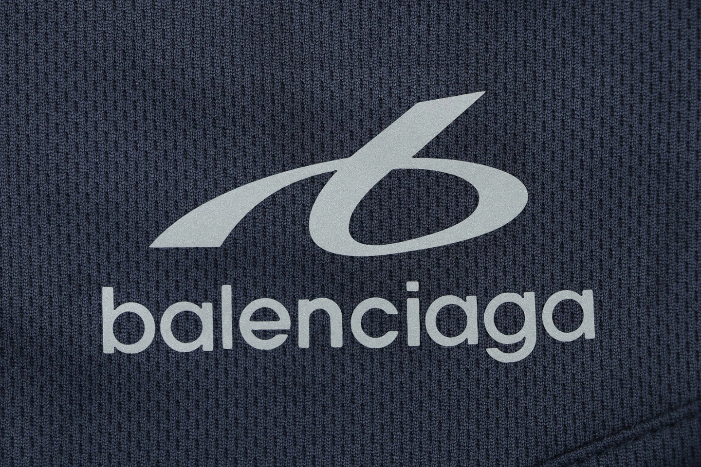 Balenciaga Wheat Crest Football Shorts Navy Brand