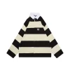 Blcg Wheat Double-B Striped Polo Shirt