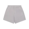 Bape Ape Head Embroidered Logo Sweat Shorts (Grey/Red/Black)