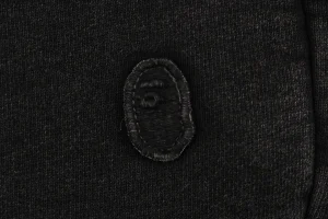 Bape Ape Head Embroidered Logo Sweat Shorts Black Brand
