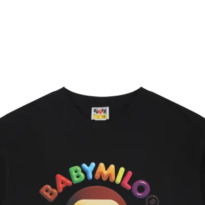 Bape Baby Milo Graphic Print T-Shirt Black