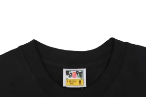 Bape Baby Milo Samurai Graphic T-Shirt Black Collar