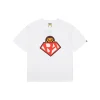 Bape Baby Milo Superman Graphic T-Shirt (White/Black)