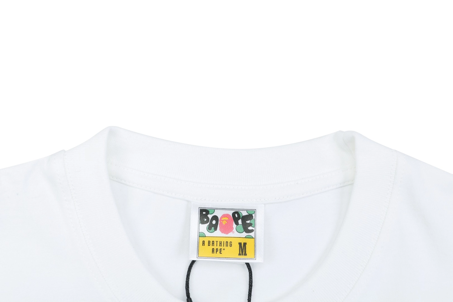 Bape Baby Milo Year of the Horse Graphic T-Shirt White Collar