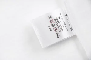 Bape Red Logo Graphic T-Shirt White Wash label