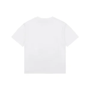 Bape Red Logo Graphic T-Shirt White Back view