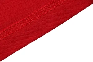 Bape Rhinestone Ape Head Graphic T-Shirt Red