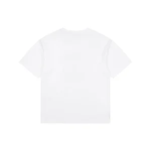 Bape Rhinestone Ape Head Graphic T-Shirt White Back view