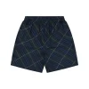 BBry Blue Tartan Nylon Shorts