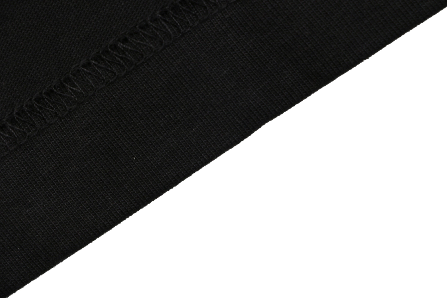 Burberry Check Flag Embroidered T-Shirt Black