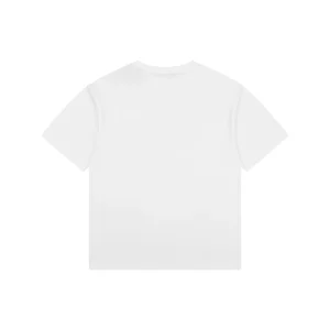 Burberry Check Knight Emblem T-Shirt White Back view