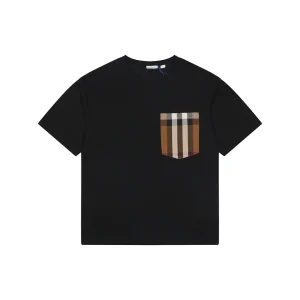 Burberry Check Pocket T-Shirt Front view