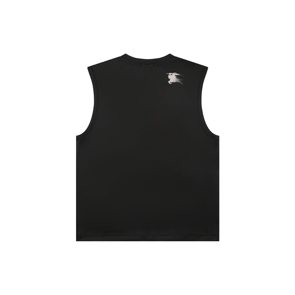 Burberry Check Shoulder Equestrian Knight Tank Top Back view