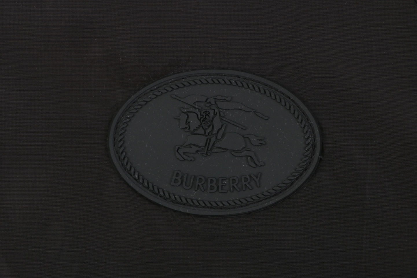 Burberry Check Zip Lightweight Hooded Jacket Black Brand