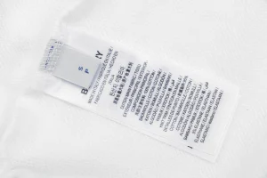 Burberry Equestrian Knight Embroidered Drawstring Shorts White Wash label