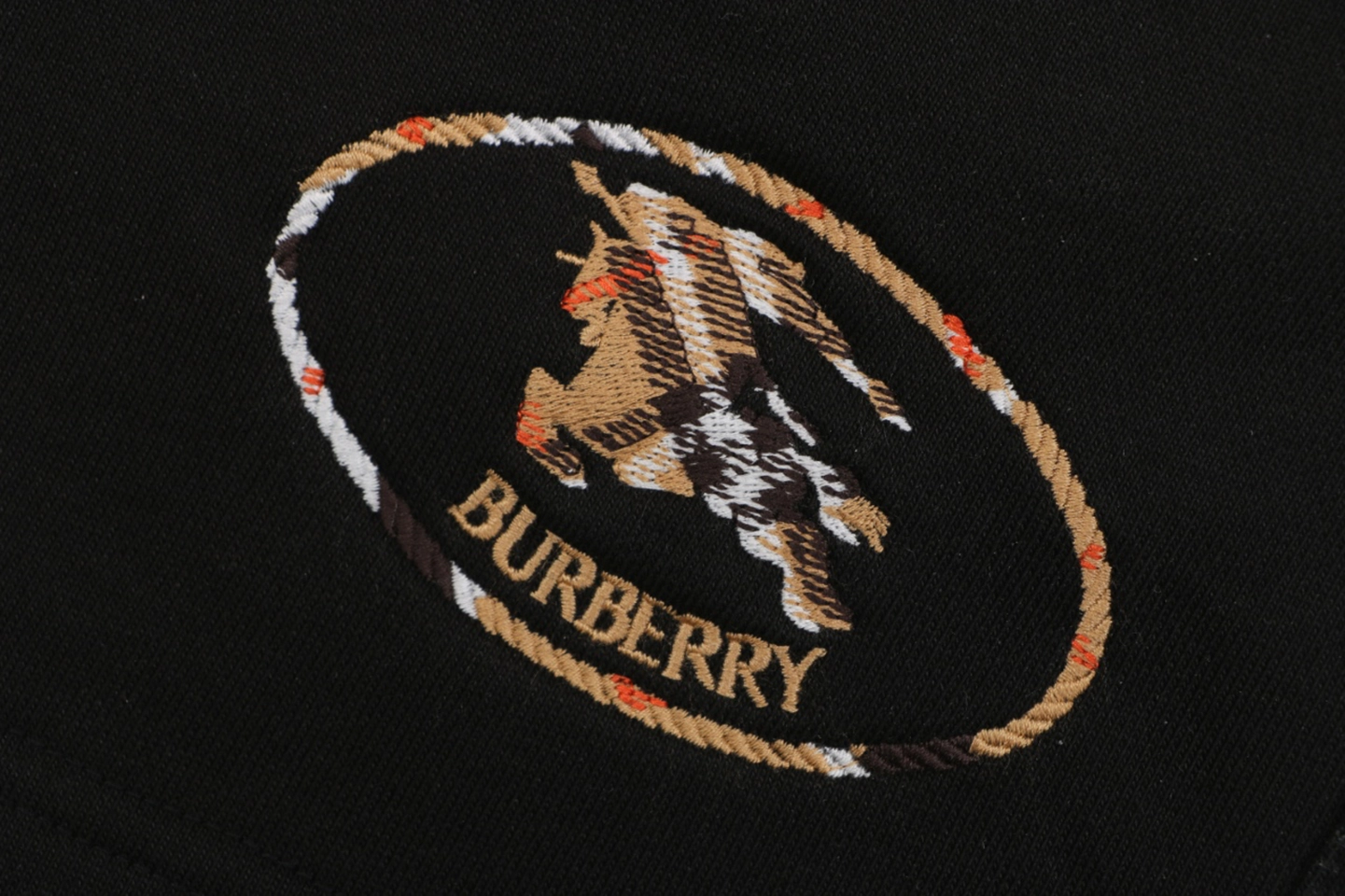 Burberry Equestrian Knight Logo Sweat Shorts Brand