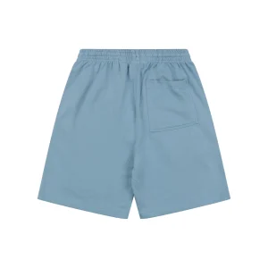 Burberry Equestrian Knight Signature Embroidered Shorts Blue Back view