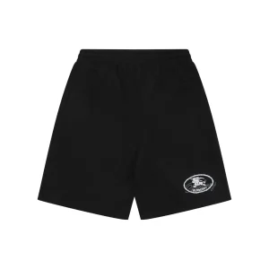 Burberry Equestrian Knight Signature Embroidered Shorts Front view