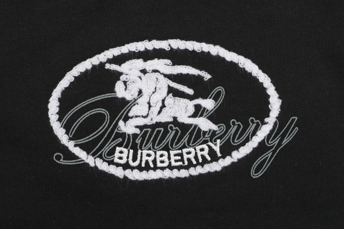 Burberry Equestrian Knight Signature Embroidered Shorts Brand