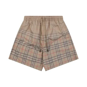 Burberry Gradient Check Swim Shorts Front view