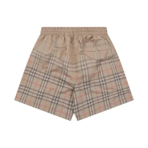 Burberry Gradient Check Swim Shorts Back view