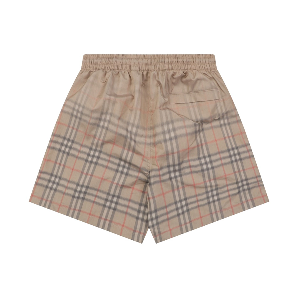 Burberry Gradient Check Swim Shorts Back view