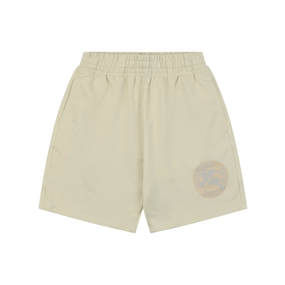 Burberry Horse Logo Graphic Shorts Front view